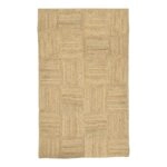 Χαλί Worrens Inart μπεζ γιούτα 120x180x1εκ