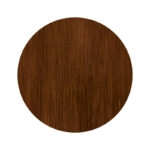 Επιφάνεια τραπεζιού Jedre  τ.Werzalit καρυδί Φ70εκ