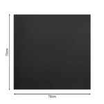 Επιφάνεια τραπεζιού Sensie  τ.Werzalit ανθρακί 70x70εκ