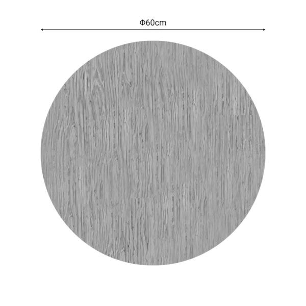 Επιφάνεια τραπεζιού Mordo  τ.Werzalit oak Φ60εκ