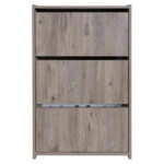 Παπουτσοθήκη Karol μελαμίνη σε φυσική απόχρωση 70x24x113εκ