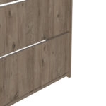 Παπουτσοθήκη Karol μελαμίνη σε φυσική απόχρωση 70x24x113εκ