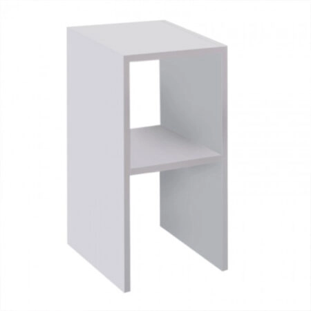Κομοδίνο Deseo  σε λευκή απόχρωση  30x30x60εκ