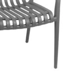 Πολυθρόνα Zoi  pp σε ανθρακί απόχρωση 58.5x54x80εκ