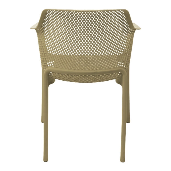 Πολυθρόνα Oviez  pp σε cappuccino απόχρωση 59x58x79εκ