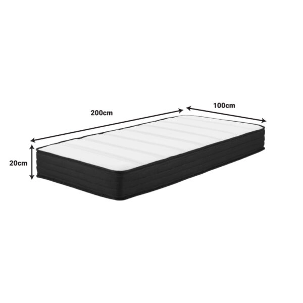 Στρώμα Casmeriane  pocket spring roll pack μονής όψης 100x200x20εκ