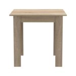 Τραπέζι Manka I  σε sonoma απόχρωση 80x80x77εκ