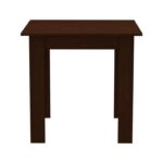 Τραπέζι Manka I  σε wenge απόχρωση 80x80x77εκ