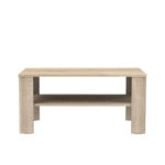 Τραπέζι σαλονιού Κhofi σε sonoma απόχρωση 90x60x42.3εκ