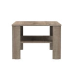 Τραπέζι σαλονιού Κhofi  σε sonoma truffle απόχρωση 90x60x42.3εκ