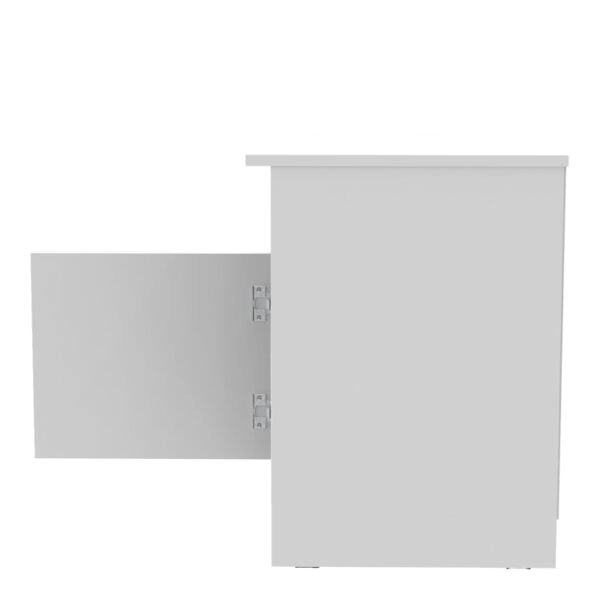 Κομοδίνο Galdi σε λευκή απόχρωση 40x45x60εκ