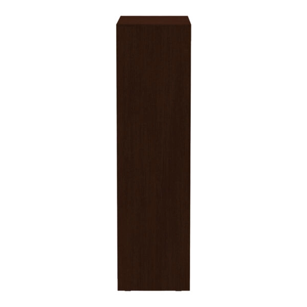 Ντουλάπα δίφυλλη συρόμενη με καθρέφτη Korredor  σε wenge απόχρωση 120x60x220εκ