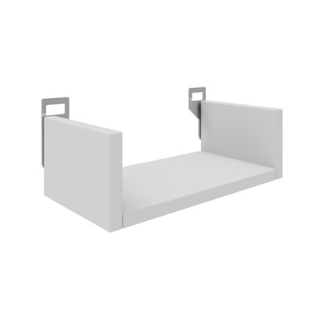 Ραφιέρα τοίχου Derva  σε λευκή απόχρωση 30x15x10cm