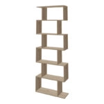 Βιβλιοθήκη Sezen  σε oak απόχρωση 70x24x191.5εκ