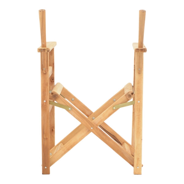 Σκελετός πολυθρόνας σκηνοθέτη Kompa μασίφ ξύλο οξιάς σε φυσική απόχρωση 56.5x54x88εκ