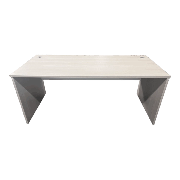 Γραφείο εργασίας Armadi σε sonoma-λευκή απόχρωση 180x80x75εκ