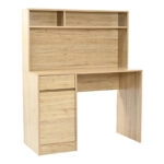 Γραφείο εργασίας Secreta  με ράφι σε oak απόχρωση 110x50x135εκ