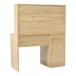 Γραφείο εργασίας Secreta  με ράφι σε oak απόχρωση 110x50x135εκ