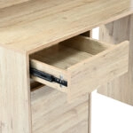 Γραφείο εργασίας Secreta  με ράφι σε oak απόχρωση 110x50x135εκ