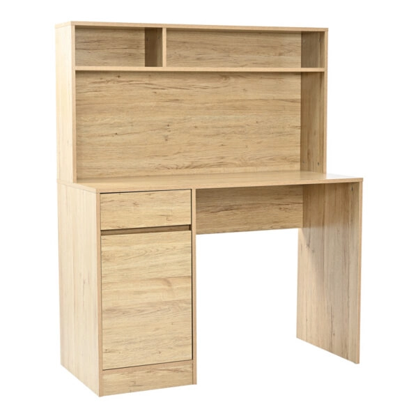 Γραφείο εργασίας Secreta  με ράφι σε oak απόχρωση 110x50x135εκ