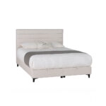 UTOPIA ΚΡΕΒΑΤΙ ΜΕ ΑΠΟΘΗΚ. ΧΩΡΟ ΚΑΙ ΣΤΡΩΜΑ WHITE SMOOTH 06-900 207x160x115