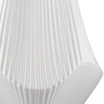 Βάζο Κεραμικό Λευκό 15Χ15Χ18εκ 15Χ15Χ18εκ