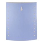 Διακοσμητικό Light (Led) Ellipse "Modern Art" Χαρτί Λευκό PU 13x6x16cm
