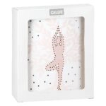 Διακοσμητικό Light (Led) Ellipse "Namaste" Yoga Χαρτί Λευκό PU Pcs. Assorted 13x6x16cm