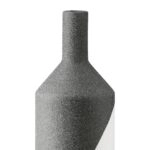 Βάζο Λαιμού Κεραμικό Μαύρο D10X31Cm D10X31Cm