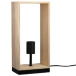 Επιτραπέζιο φωτιστικό Ξύλο Φυσικά Χρώματα 17X10X36Cm 17X10X36Cm