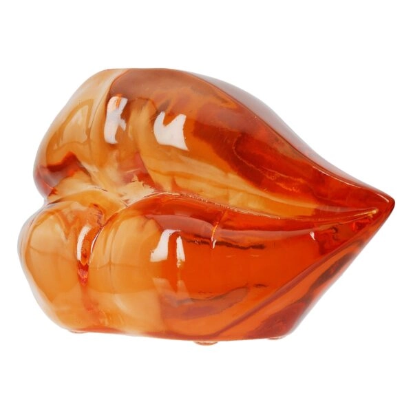 Διακοσμητικό Αντικείμενο Στόμα Ακρυλικό Πορτοκαλί Ροζ 2 Ποικιλία 17X7X10Cm 17X7X10Cm