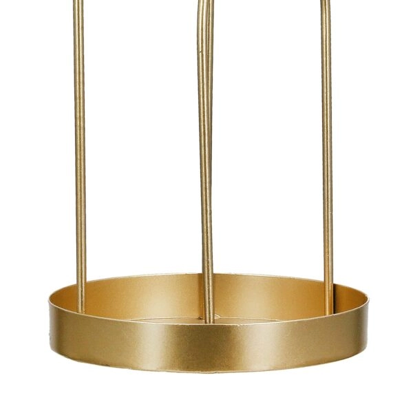 Σταντ κοσμήματος Μεταλλικό Χρυσό Χρώμα 13X13X31Cm 13X13X31Cm