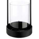 Φανάρι Κυλινδρικό Μεταλλικό Μαύρο D13X33Cm D13X33Cm