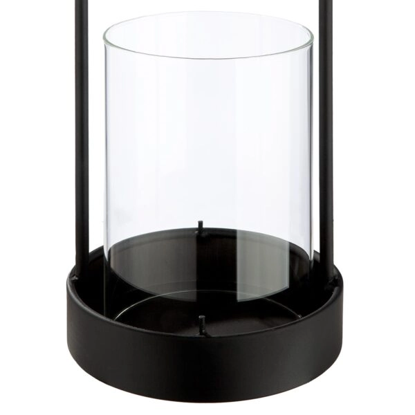 Φανάρι Κυλινδρικό Μεταλλικό Μαύρο D15X39Cm D15X39Cm