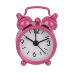 Μίνι Ξυπνητήρι Μέταλλο 6x4cm Σε 6 Χρώματα