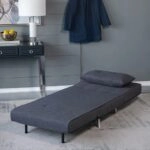Artekko Sofa Bed Γκρι Υφασμάτινη Πολυθρόνα Κρεβάτι (88x81x78)cm