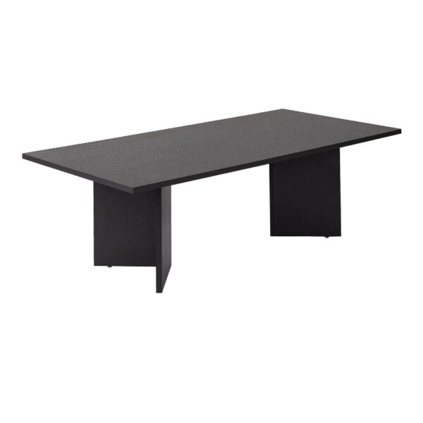 Τραπεζάκι σαλονιού Sabin Megapap χρώμα μαύρο 119x60x40εκ.