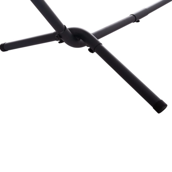ΑΙΩΡΑ CRAVE HM6304.03 ΑΝΘΡΑΚΙ ΜΕΤΑΛ. ΣΚΕΛΕΤΟΣ--ΜΠΛΕ ΠΑΝΙ ΜΕ ΛΕΥΚΗ ΡΙΓΑ 265x93x105Υεκ