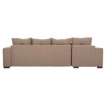 ΓΩΝΙΑΚΟΣ ΚΑΝΑΠΕΣ-ΚΡΕΒΑΤΙ ΜΕ ΑΠΟΘ.ΧΩΡΟ TRENDSTON HM3302.03L ΜΠΕΖ ΥΦΑΣΜΑ 298x177x95Υεκ