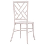 ΚΑΡΕΚΛΑ ΑΠΟ ΤΟΟΝ ΞΥΛΟ WHITE WASH 41x46x95Υεκ.HM9410.05