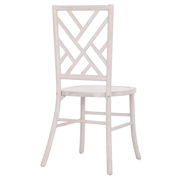 ΚΑΡΕΚΛΑ ΑΠΟ ΤΟΟΝ ΞΥΛΟ WHITE WASH 41x46x95Υεκ.HM9410.05