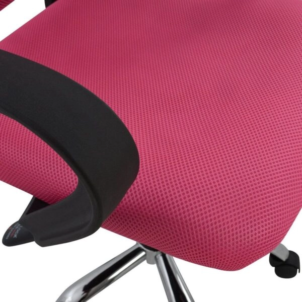 Καρέκλα Γραφείου  ΑΛΚΥΟΝΗ Ροζ 57x57x86-96cm