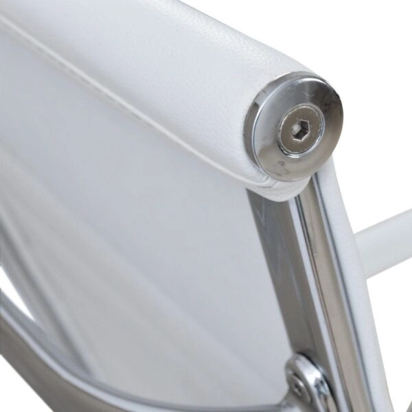Καρέκλα Γραφείου  ΔΙΩΝΗ Λευκό PU 55x60x104-111cm
