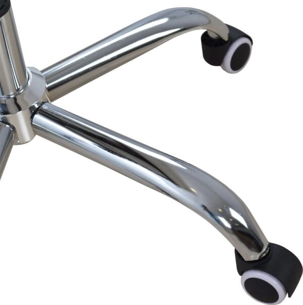 Καρέκλα Γραφείου  ΔΙΩΝΗ Λευκό PU 55x60x104-111cm