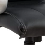 Καρέκλα Γραφείου  ΡHNH Μαύρο PU 61.5x69x109-117cm