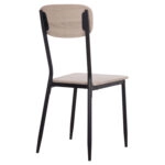 ΚΑΡΕΚΛΑ ΤΡΑΠΕΖΑΡΙΑΣ PAGET SONAMA ΜΕ ΜΑΥΡΑ ΠΟΔΙΑ HM8373.01 39,5Χ49,5Χ87 ΕΚ