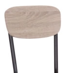 ΚΑΡΕΚΛΑ ΤΡΑΠΕΖΑΡΙΑΣ PAGET SONAMA ΜΕ ΜΑΥΡΑ ΠΟΔΙΑ HM8373.01 39,5Χ49,5Χ87 ΕΚ