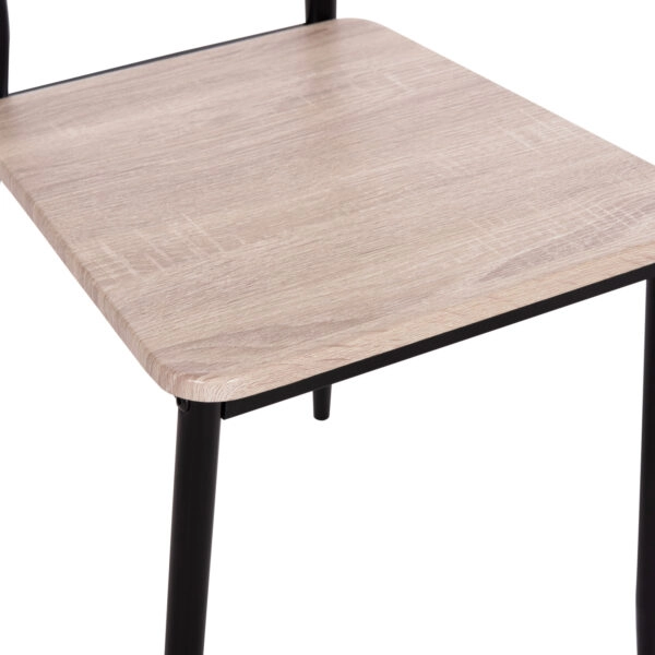 ΚΑΡΕΚΛΑ ΤΡΑΠΕΖΑΡΙΑΣ PAGET SONAMA ΜΕ ΜΑΥΡΑ ΠΟΔΙΑ HM8373.01 39,5Χ49,5Χ87 ΕΚ