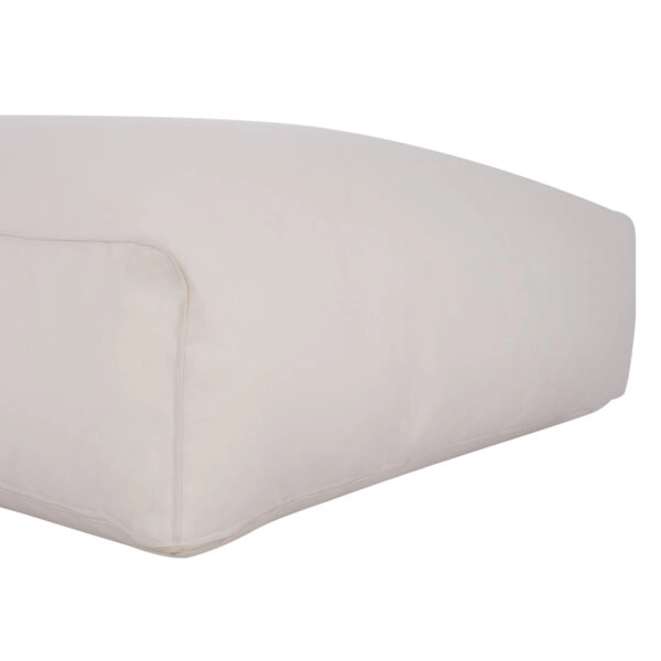 ΠΟΥΦ YAMIN 2ΑΤΟΜΩΝ ΜΕ TEXTILENE 600gr/m2 2X1 ΛΕΥΚΟ HM5773.11 140x140x40-60Υεκ.