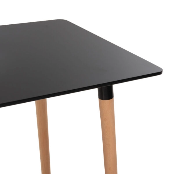 ΣΕΤ ΤΡΑΠΕΖΑΡΙΑΣ 5ΤΜΧ LIO HM21175 MDF TOP & ΠΟΛΥΠΡΟΠΥΛΕΝΙΟ ΣΕ ΜΑΥΡΟ